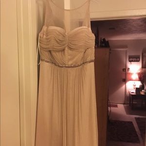 Dress nude color